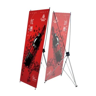 China Plastic Low Price Guaranteed Quality Advertising One Frame Banner Sign Display Stand for sale