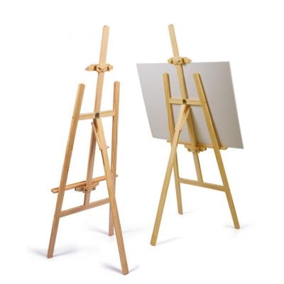 China Hot Sale Wooden Drawing Painting Easel Art Display Stand Wooden for sale