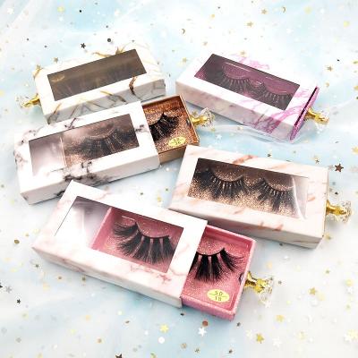 China Wholesale Seller Natural Soft Fluffy Mink Lashes Strip Private False Mink Eyelash for sale