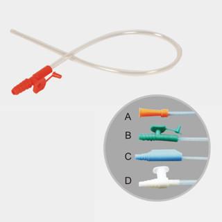 Cina catetere chiuso non tossico di aspirazione del PVC 5Fr monouso per le vie respiratorie WL3001 in vendita