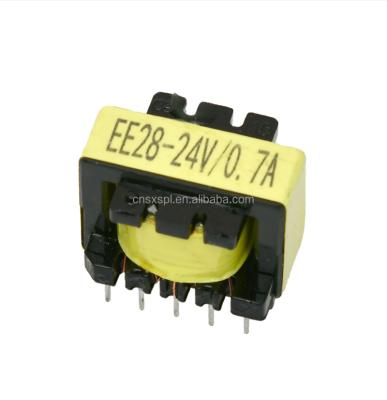 China Low Power Consumption Customized High Frequency Transformers EE28 Ferrite Core Transformer For Power for sale