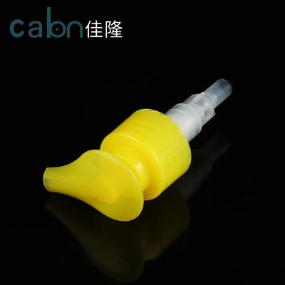 China Non Spill Hot Sale 28 Color Lotion Pump Plastic Lotion Pump Ningbo OEM Screw Pump Yellow Lotion for sale