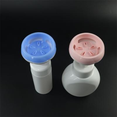 China Non Spill Wholesale 42mm Cosmetic Plastic Body Care Flower Foam Soap Pump for sale