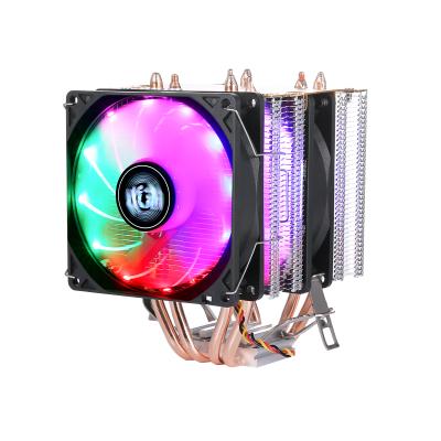 China QZ-820 4 Dual 1155 1200 1366 AMD 3/4 Pin Desktop PC Fans Heat Pipe Heat Pipe CPU Cooler Air Cooling Fan Mute Tower 1151 for sale