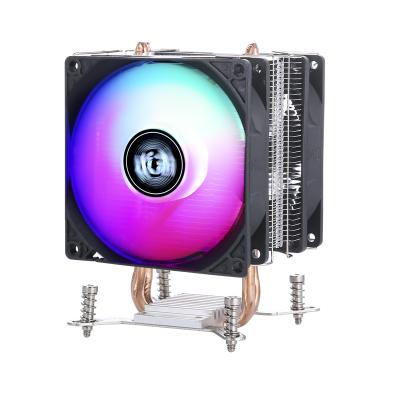 China QZ-730 CPU CPU Coolers 2 Heat Pipe Copper Pipes 3/4 Two Way Pin Mute Fans Server PC Air Cooling Fan Motherboard X79 lga 2011 for sale