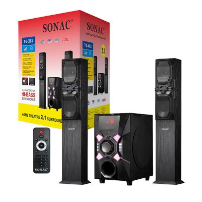 China SONAC TG-X83 Factory Price New Model Line Array Speakers Bass Loudspeaker For Home Theater System for sale