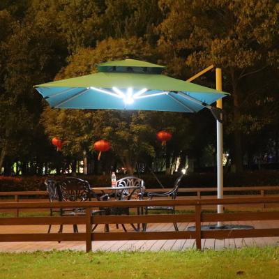 China Modern Large Size Garden Beach Outdoor Waterproof Sun Protection Umbrella Canopies For Restaurant Cafe for sale