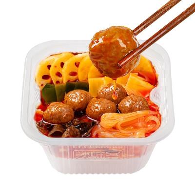 China Professional Nutritious and Delicious Self Heating Packaging Beef Balls Instant Maker Low Price Hot Pot for Sale for sale