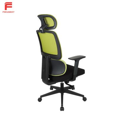 China Modern Metal Base Computer Aftermarket Office Chair Swivel Support Kuohu Director Line Rotation Chair for sale