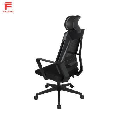 China Kuohu Best Swivel Computer Executive Rotating Desk Chairs All Mesh Ergonomic Office Chair With Headrest for sale