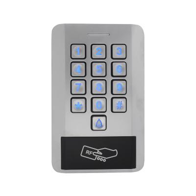 China Waterproof / Weatherproof IP66 Waterproof Single Door Keypad Access Control Standalone RFID EM Card Reader for sale