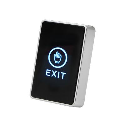 China Touch Screen Door Push Infrared Touch Exit Button For Access Control for sale