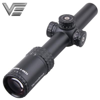 China Aston Optics 1-6x24 Vector Riflescope for Hunting Shooting with 1/2 MOA BDC Reticle Illuminated Lifetime Warranty OEM ODM Accept SCOC-24 for sale