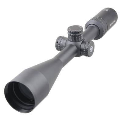 China 6061 High Quality Aluminum Wholesale Optics Hugo 6-24x50 25.4mm Aircraft T6 greade vector 1 inch Hunting Sniper Riflescope with 1/4 MOA with turret lock to accept for sale