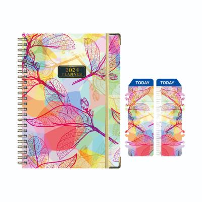 China Printed Wholesale Notebooks Customizable Daily Weekly and Monthly Planner for Students & Teachers Hardcover School 1-3Year Notebooks Pla for sale