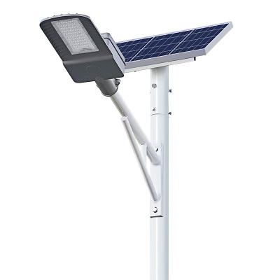 China High Lumen Split Solar Street Light With Separate Big Solar Panel Auto Clean for sale