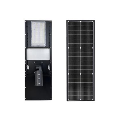 China 50w Human Body Sensing LED Solar Street Light With Die Casting Aluminum Housing for sale