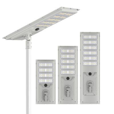 China Buiten 60w 180lm/W Ip65 Geïntegreerd All in One LED Zonne-Straatlicht met Zonnepaneel 5V/70W Monokristallijn silicium Te koop