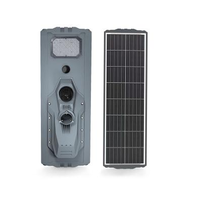 China High Brightness 5050 LED Solar Panel Street Light with Camera 100W 200W 300W 400W 500W with 75Ah Lithium Iron Phosphate Battery for sale