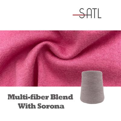 China Antistatic Favorable Price 40%Sorona 30%Acrylic 20%Nylon 10%Hollow Polyester Blended Ab Yarn 2/48nm for sale