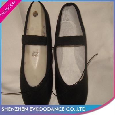 China Ballet Dance Shoes Your Ideas Are Welcomed Soft Pink, Black And White Full Leather Unique Ballet Sliper Shoes for sale