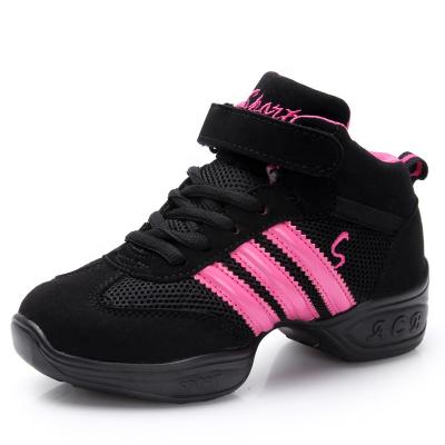 China High Quality Professional Dancer Shoes Zapatos De Baile Black/Pink Latin Salsa Low Heel Ballroom Dancing Shoes For New Arrival Latin Dancing Women for sale