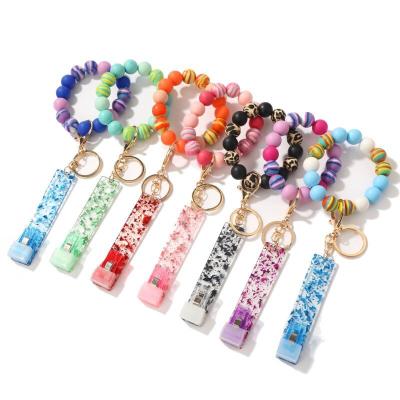 China Fashional New Amazon Wristband Souvenir Gifts Credit Card Puller Chain ATM Card Puller Anti-touch Protect Key Chain for sale