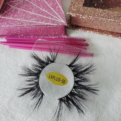 China Natural Long Mink Eyelash Private Label 100% Custom Wrapping Mink Hair Lashes for sale