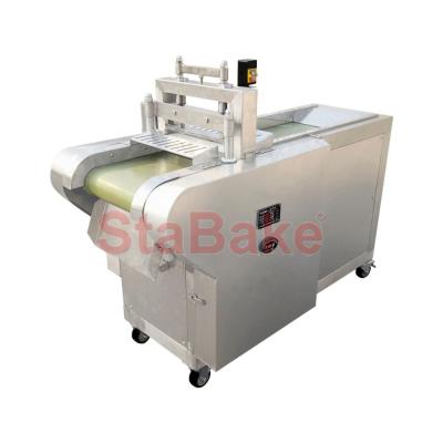 China Cubes Size Cubes Cutting Machine Iced Fruit Adjustable Dry Vegetable Dicer For Fruit Canning for sale