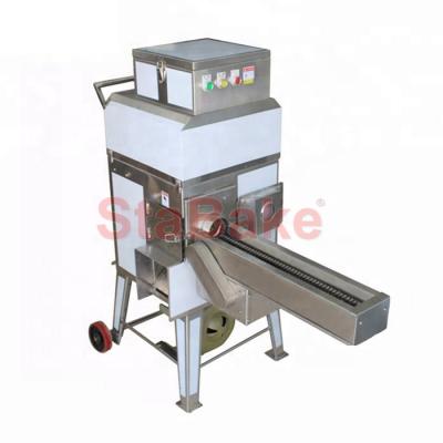 China Fresh sticky corn /fresh corn /sweet corn maize peeling/sheller/peeler/fresh shelling machine for sale