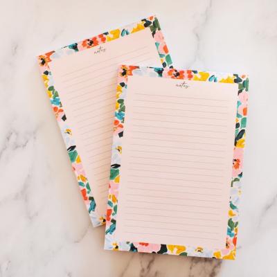 China Loose Leaf MS Free Sample Eco Friendly 50 Pages Doctor Tear Off Shopping Lists Notepads With Pen for sale