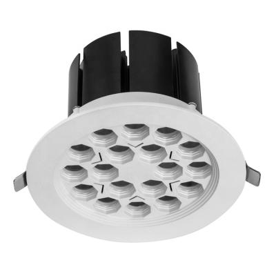 China Gem Jewelry Anti Glare Anti Glare Heater 40w Led Downlight 4/6 Inch Recessed Lighting Led Ceiling Light Fixture for sale