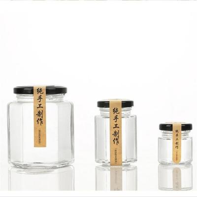 China Glass jars made of high standard sustainable wholesaler for jams food for storage with egg safety package for sale