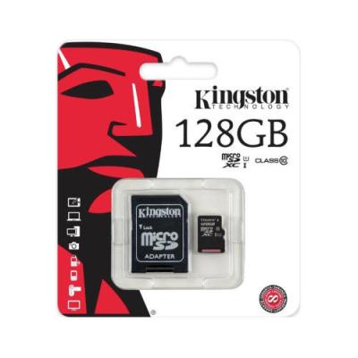 China Kingston 128GB 128G Class 10 Micro SD MicroSDXC Micro SDXC Flash Memory Card TF for sale