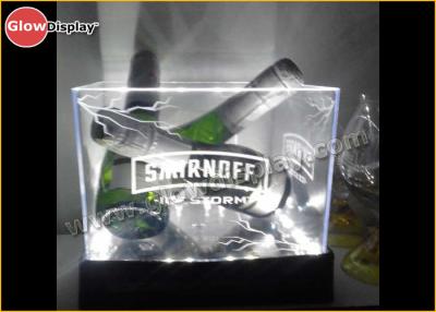 China Smirnoff ABS LED Clear Acrylic Ice Buckets for sale