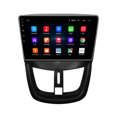 China GPS For Peugeot 207 Radio Head Unit 2 Dual Unit Dual Din Octa-Core GPS Navigation Car Andriod Stereo Carplay for sale