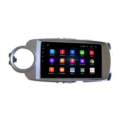 China GPS For Toyota Yaris 2012-2017 Android Radio Head Unit 2 Dual Din Quad Quad Car Stereo GPS Navigation Carplay for sale