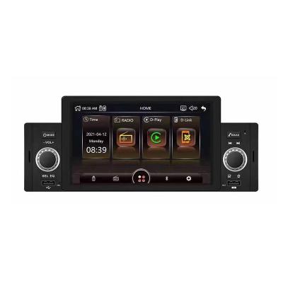 China Touch Screen Stereo Auto Radio Car Multimedia Player Car Radio MP5 1Din 5Inch Head Unit With BT Mirror Link Remote Control for sale