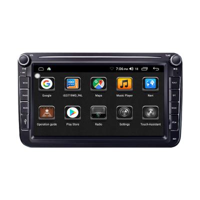 China GPS For Car Android Octa-Core Quad 8Inch Dual Din VW Polo Golf Skoda Device 2 Automotive Radio Carplay GPS Navigation Stereo for sale