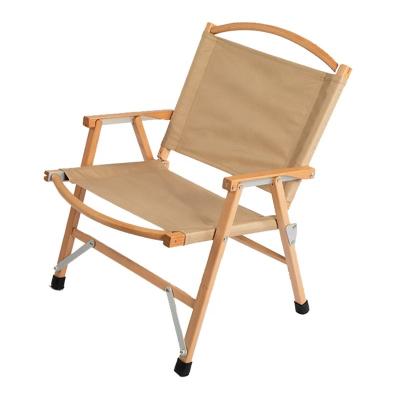 Chine Chaise de camping pliable portable en bois de pêche Chaise de camping plage pour l'extérieur à vendre