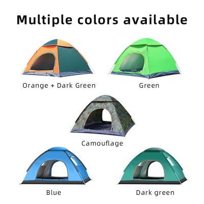 China 2 personen Dome Pop Up Camping Tent Blauwe Camping Tenten 210D Oxford Te koop