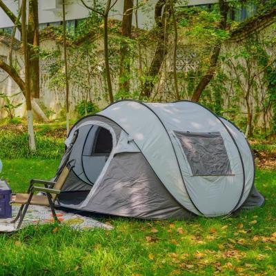 China Oxford Stof Pop Up Camping Tent Lichtgewicht 6 Persoon Voor Outdoor Te koop