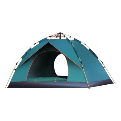 China 170T Polyester Camping Outdoor Tents 200 X 150 X 125cm Blue Outdoor Picnic Tent 2 Person for sale