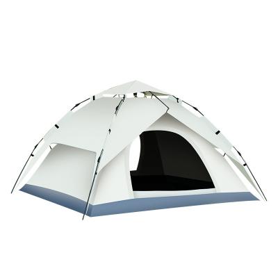 China Outside Four Man Tent Automatic Family Camping Tent Double Layer for sale