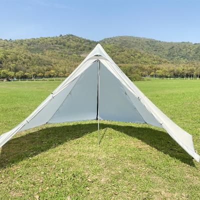 China Classic Design lichtgewicht piramide tent windweerstand buitenkampertent 210T stof Te koop