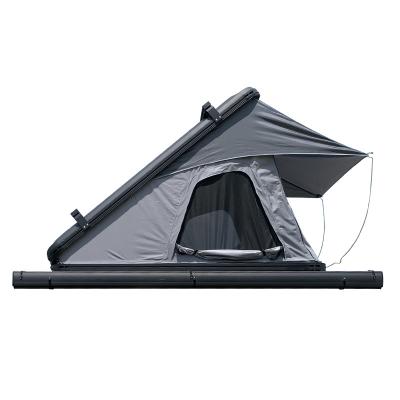 China Aluminum Frame Camping Roof Tent Polyester Oxford  Car 4 Season Rooftop Tent For Outdoor Adventure for sale