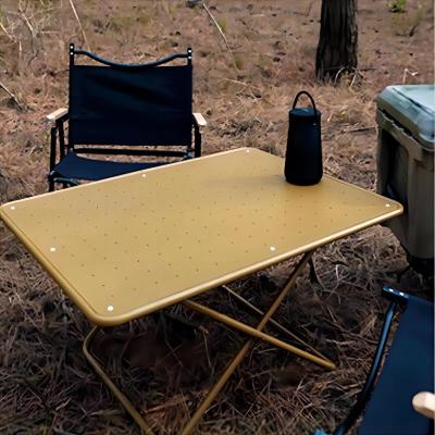 China Lightweight Aluminum Fold Up Camping Table With Collapsible Legs Alu Tactical Table for sale