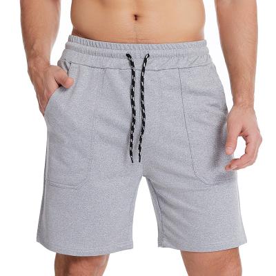 China Anti-Wrinkle 2022 Custom Mens Gym Shorts Casual Cotton Shorts Running Workout Summer Sports Mens Shorts for sale