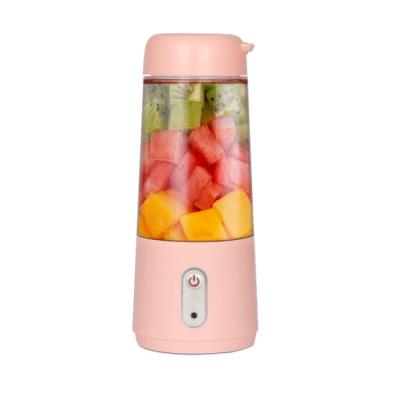 China Easy Operate Wholesale High Quality Rechargeable Blender Blender 4 Leaf Electric USB Extrator Juice Cup Portable Multi Function Juicer for sale