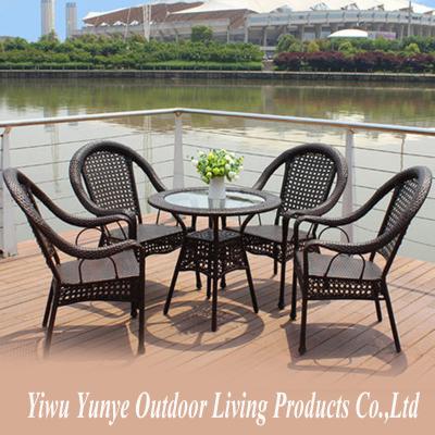 China Rattan chair best quality rattan/wicker furniture sets rattan garden furniture patio beach hotel cafe leisure outdoor table chair for sale